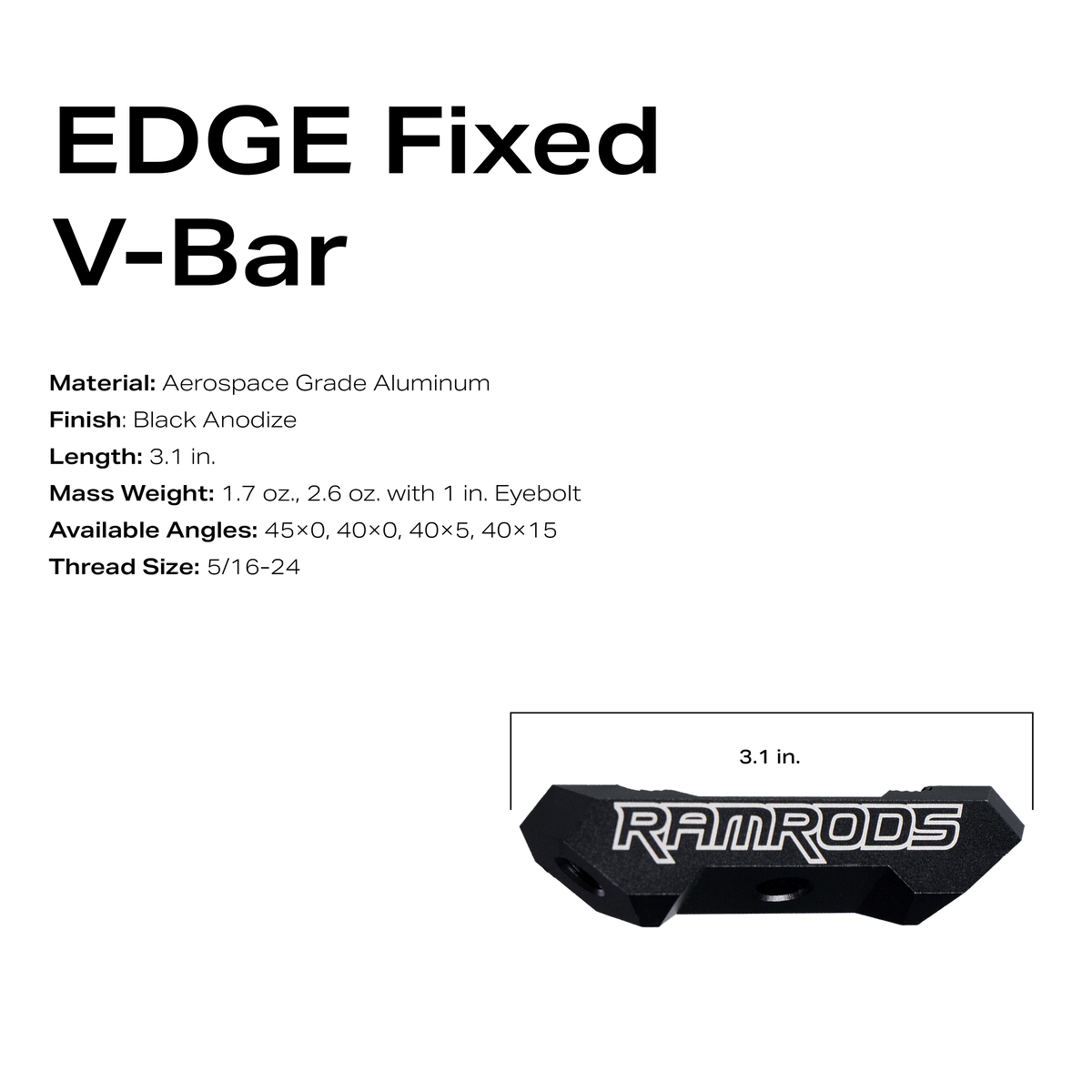 EDGE Fixed V-Bar