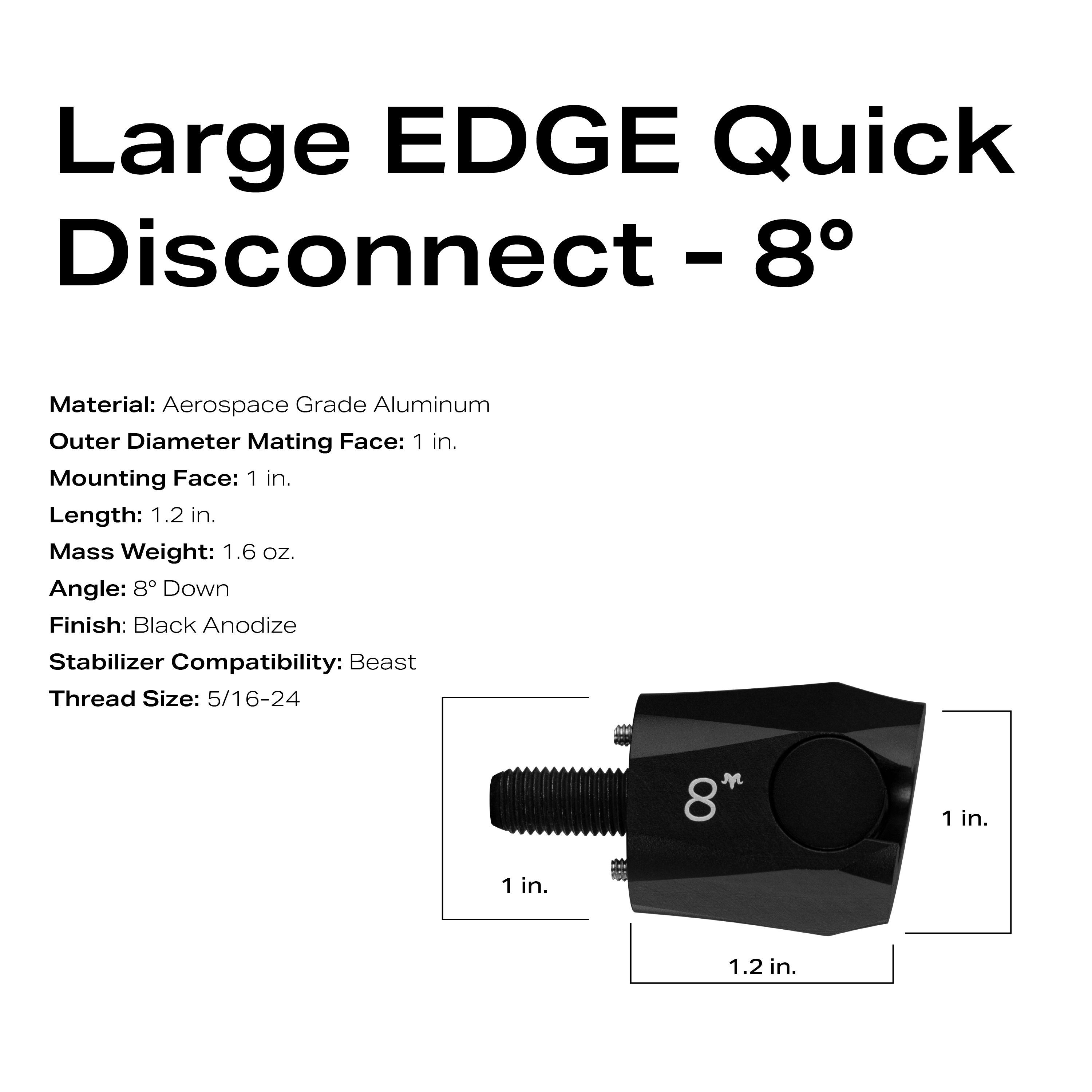 EDGE Quick Disconnect - Large