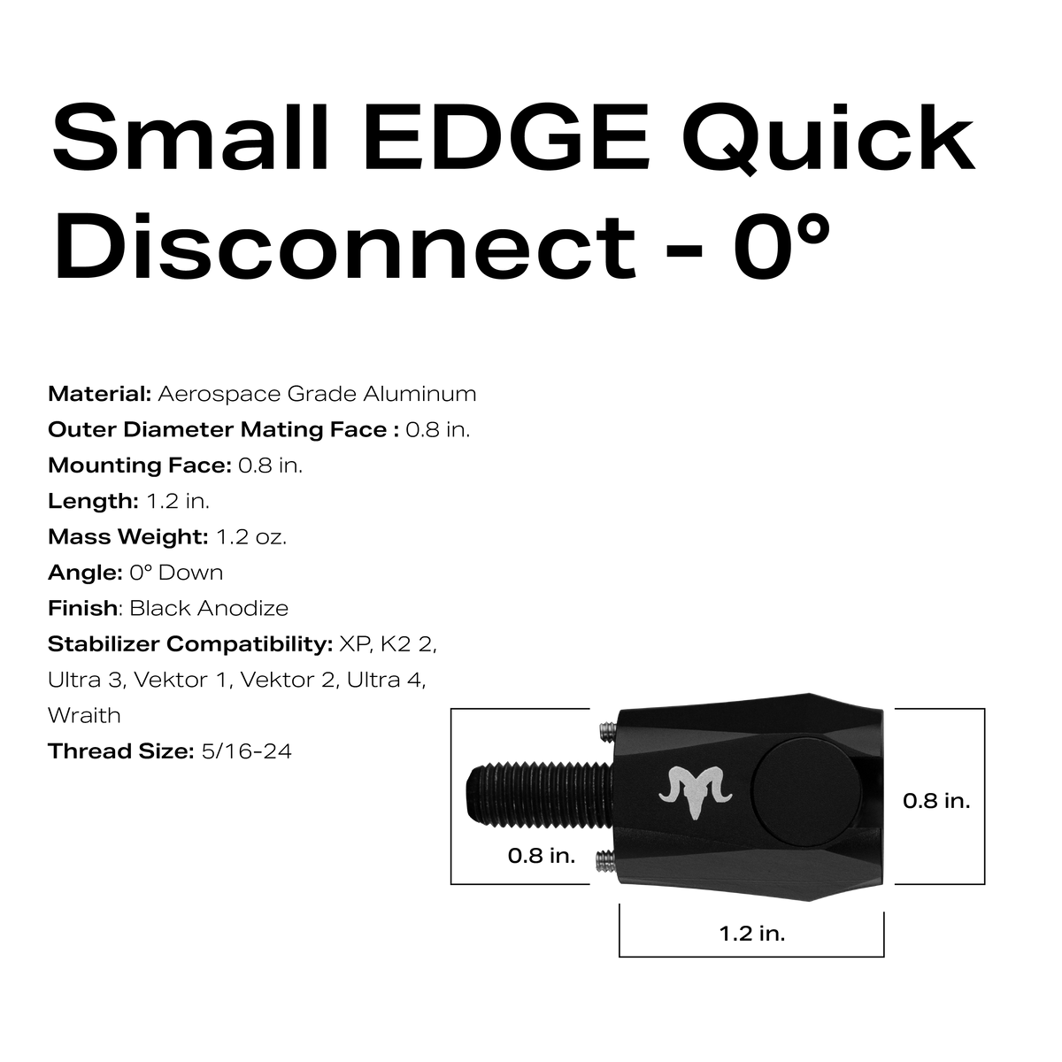 EDGE Quick Disconnect - Small